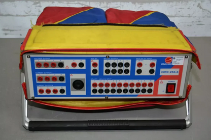 OMICRON CMC 256-6 Relay Test Set with Heavy-Duty Case & Accessories